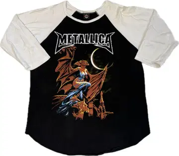 N744 METALLICA 메탈리카 7부 소매 티셔츠