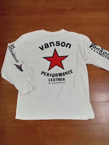 vanson 밴슨 롱 슬리브 티셔츠 L