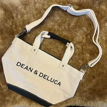 새상품 DEAN&DELUCA 토트백 숄더백 2WAY 블랙