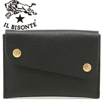 IL BISONTE 일비종떼 카드 케이스 키 케이스 블랙