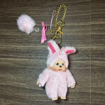 몬치치 치무탄 키라키라 봉제 인형 스트랩 키링