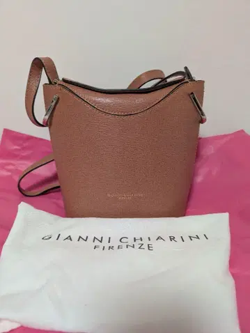 GIANNI CHIARINI 브라운 체인 숄더백