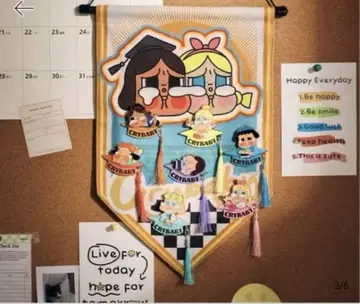 POP MART CRYBABY 마그넷 배지 태슬 포함