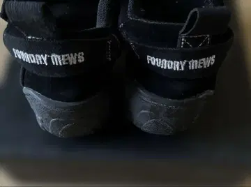 Foundrymews 캔버스 슈즈 통굽 스니커즈