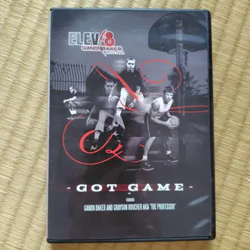 GANONBAKER GOT GAME 사인 포함 DVD