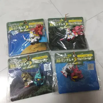 새상품 SD 건담 파트 2 더블 타입 키링