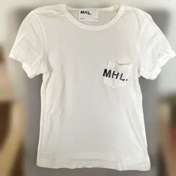 MHL. 마가렛 호웰 티셔츠 크림색 사이즈 III 새상품급
