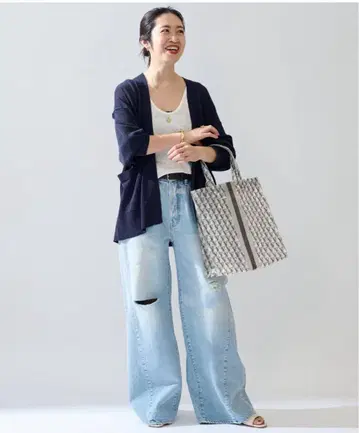 VERMEIL 모노그램 PVC 토트백