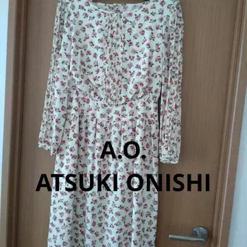 A.O. ATSUKI ONISHI 아츠키 오니시 꽃무늬 롱 원피스