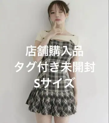ANDMARY 앤드 마리 Karen check mini dress