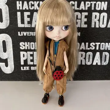 아이시 인형 점프 수트, 백, 샌들, 탱크탑 4종 세트