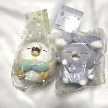 포케피스 제일복권 PEACE한 밤의 한때 봉제 인형 모쿠로 냐스퍼