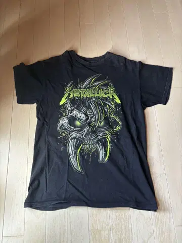 Metallica 티셔츠 M 사이즈 블랙
