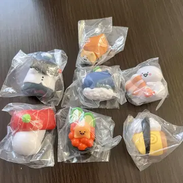 문구와 함께 마스코트 피규어 컬렉션 총 7종 컴프 세트