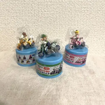 미사용 새상품 마리오 카트 Wii 캡슐 토이 3개 세트