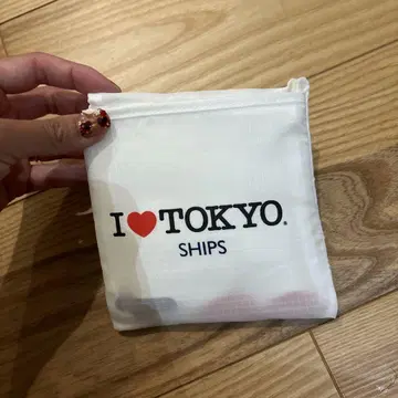 I LOVE TOKYO. SHIPS 에코백