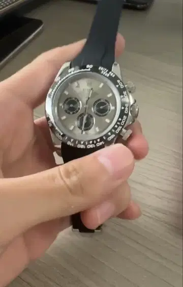 로렉스 크로노그래프 손목시계 감상용