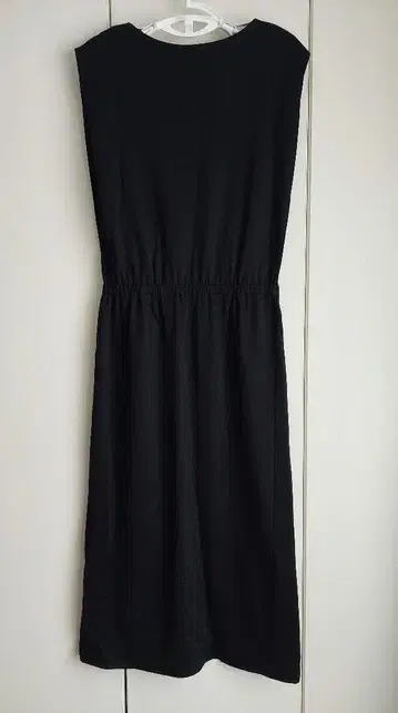 mizuiro ind 블랙 슬리브리스 원피스 허리밴딩 프리 사이즈