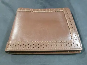 Alexander McQueen 브라운 접이식 지갑