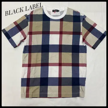 BLACK LABEL CREST RIDGE M 체크 티셔츠