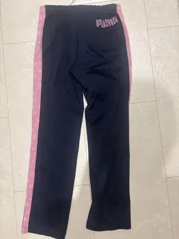 푸마 네이비 핑크 저리 팬츠
