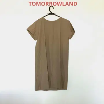 새상품급 투모로우랜드 원피스 TOMORROWLAND 반팔 코튼