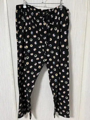 올 패턴 눈알 파자마 팬츠 XL