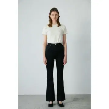 moussy HW 리버스 플레어 블랙