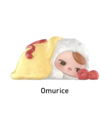 PUCKY Egg Beanie Omurice 오므라이스 피규어