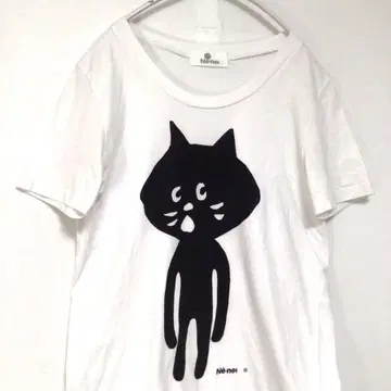 Ne-net 애니멀 고양이 티셔츠 화이트 2