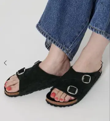 BIRKENSTOCK Zurich B&Y 별주 블랙 37 24cm