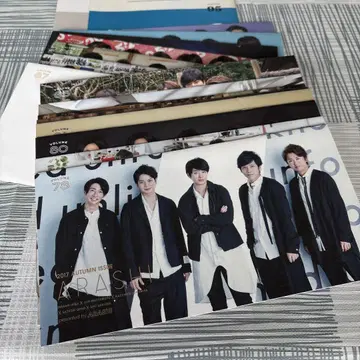 아라시 ARASHI 팬클럽 뉴스레터 세트 78~96 (94년 분 누락)