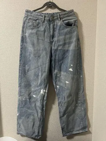 자라 배기 데님