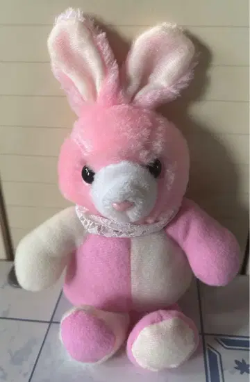 레트로 팬시! 토끼 봉제 인형 마스코트