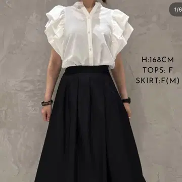 Ame no chi Hare 아메노치하레 더블 슬리브 블라우스