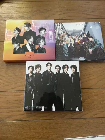 SixTONES 앨범 3장 세트