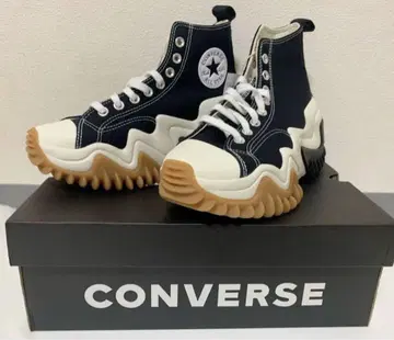 CONVERSE 란스 하이크 모션 로우 하이 블랙 한국 한정판