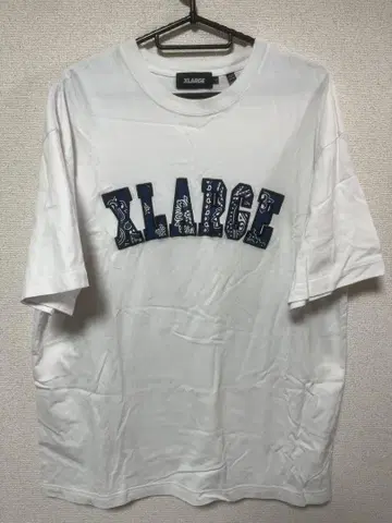 XLARGE 반다나 로고 티셔츠 L 사이즈 화이트