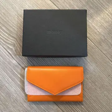 moussy 지갑 천연 가죽