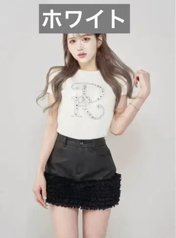 다리치 DR 비쥬 리브 니트 탑