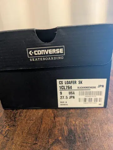 CONVERSE CS LOAFER SK 27.5cm 미사용 새상품