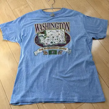 90sWASHINGTON 티셔츠 빈티지 USA 오버 사이즈 구제 의류