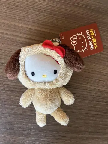헬로키티 개 코스튬 봉제 인형 프리메인 미사용