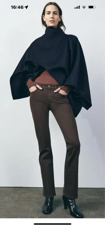 부츠 컷 데님