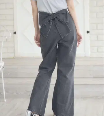 백 리본 데님 ems