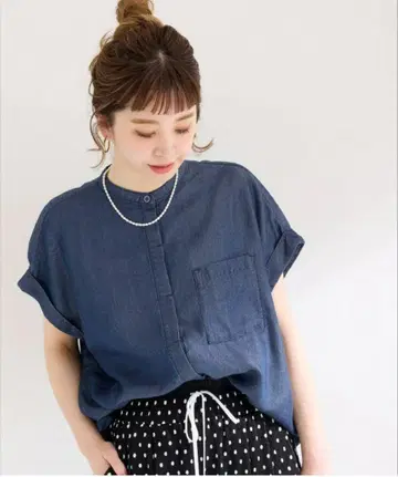 BC.STOCK 셀룰로오스 셔츠