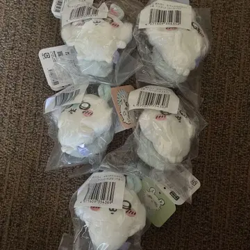 치이카와 (먼작귀) 칭찬해라 모몽가 가득 복권 E상 5개 세트