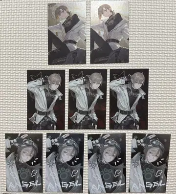 니지산지 ChroNoiR 7주년 랜덤 폴라로이드풍 메탈 카드 카노