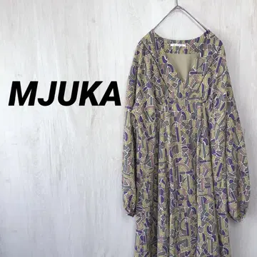 MJUKA 패턴 원피스