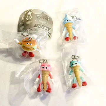 FLAVORS 메지루시 액세서리 가챠 4개 세트